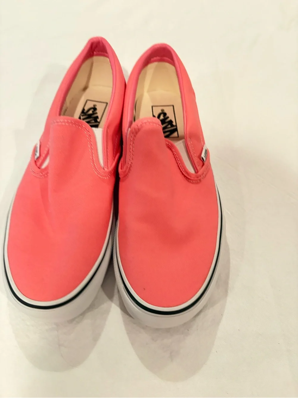 Vans Slip-On Sneakers in Coral